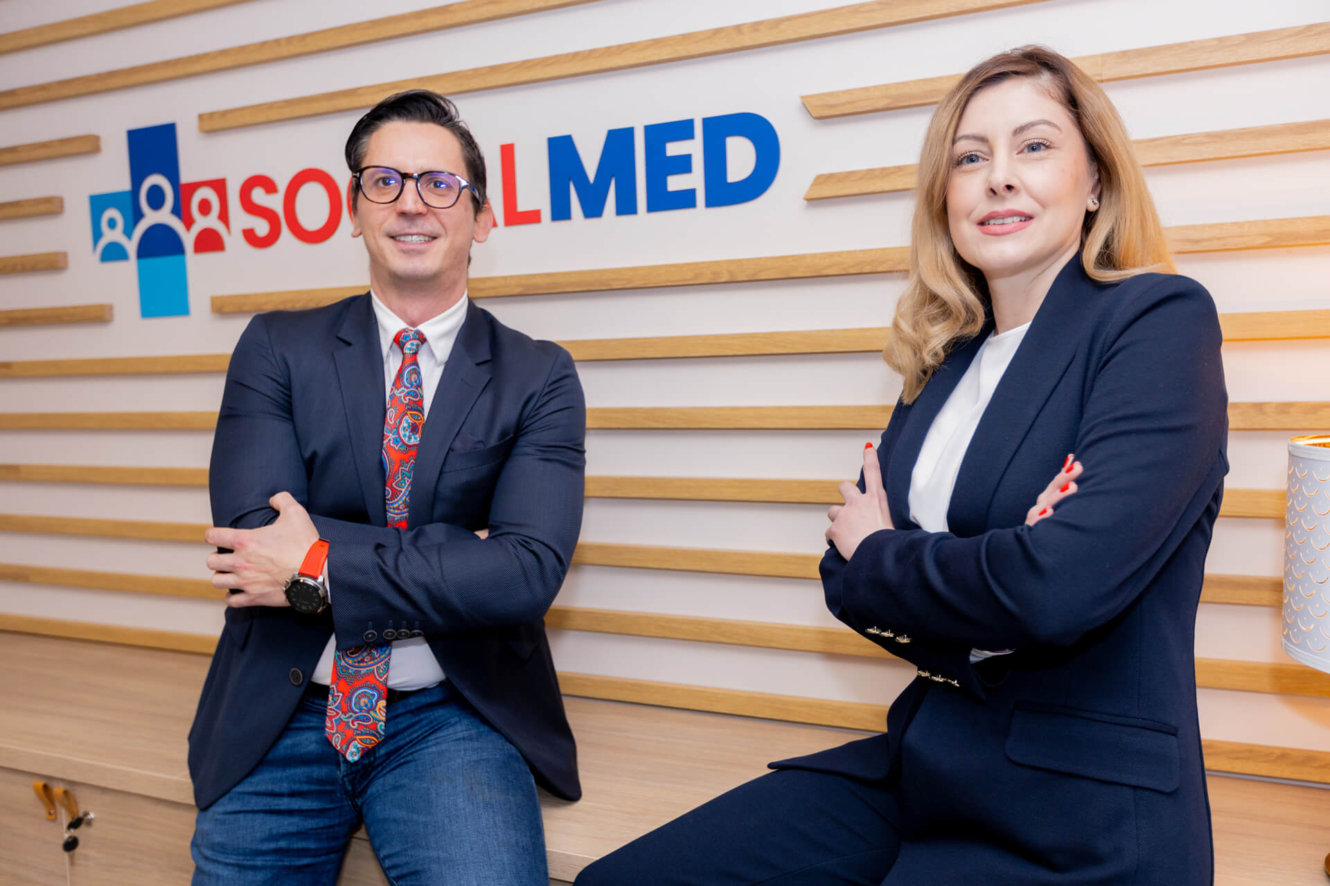 Fondatorii Social MED - Oana MUNTEAN si Cristian GABOS-GRECU - Centrul de recuperare si tratament